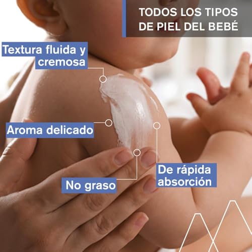 Loción de bebé Uriage para el masaje relajante después del baño 2