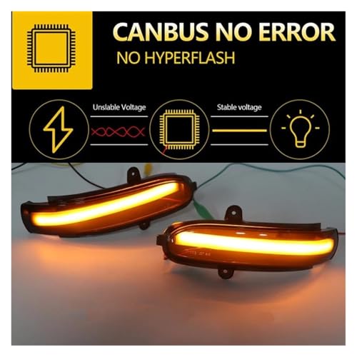 Intermitente dinámico W203 luz LED retrovisor Mercedes Benz Clase C 2001-2007 6