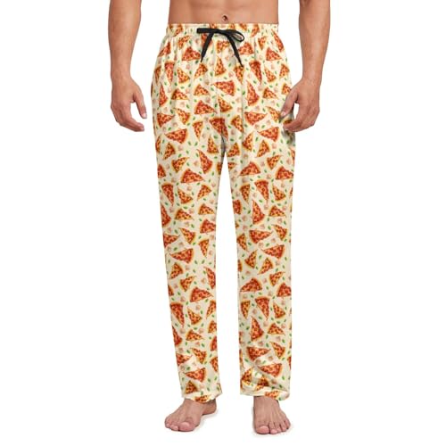 Funny Pajama Pants for Mens Clothes Lightweight Lounge Pants Soft Men Pajama Bottoms with Pockets Drawstring
