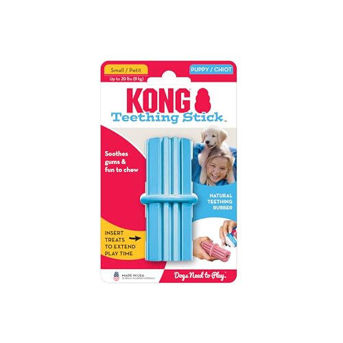 image for KONG Puppy Teething Stick - Soft Teething Stick for Growing Puppies - 