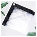 Produktbild Durchsichtige Plane, Wasserdichtes Tuch, Schwarzes Seil an Allen Seiten, Regen- und Windschutz, Outdoor-Camping-Gewächshaus-Gartenschutz (Color : Clear, Size : 3mx3m)
