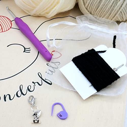 Crochet Beginners Kit Arthur & Betsy Bunny Luxury Complete Beginner Craft Kit