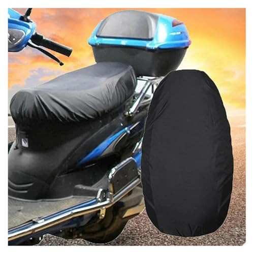 Funda de sillín flexible e impermeable para motos estacionadas 2