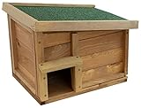 Woodside Hedgehog House & Hibernation Shelter, Safe & Secure Predator Proof Outdoor Habitat/Feeding...