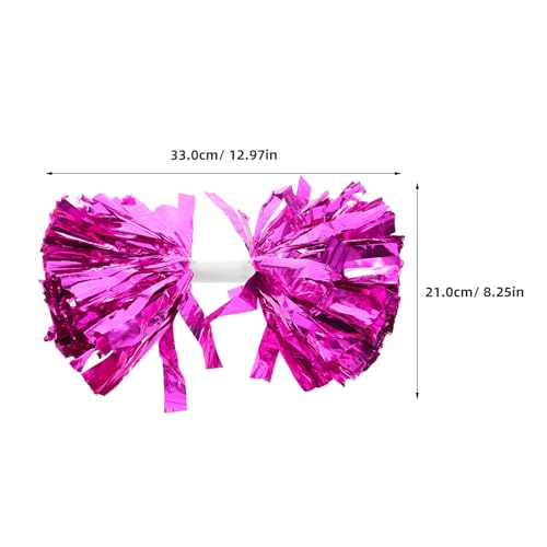 Pompons de cheerleading à poignées TOMETURE accessoires danse et compétition