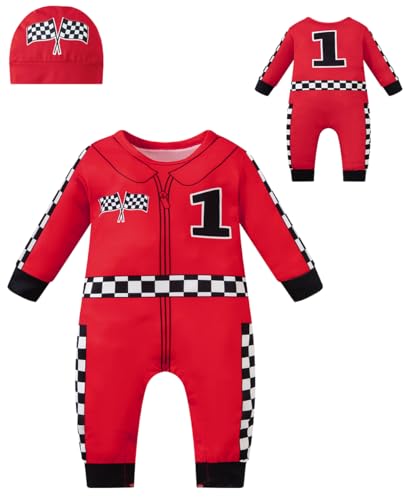 Baby Boy 1st Birthday Car Driver Outfit One Year Old First Birthday Romper Bodysuit