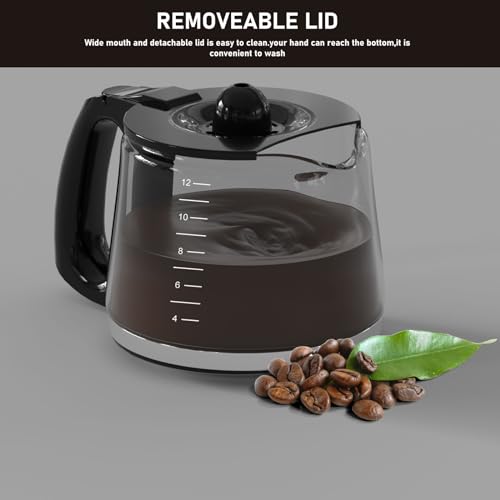 12-Cup Glass Coffee Pot Replacement Compatible with Keurig K-Duo Single Serve K-Cup Pod & Carafe Coffee Maker, NOT Fit K-Duo Essentials Model, 1 Pack - Image 6