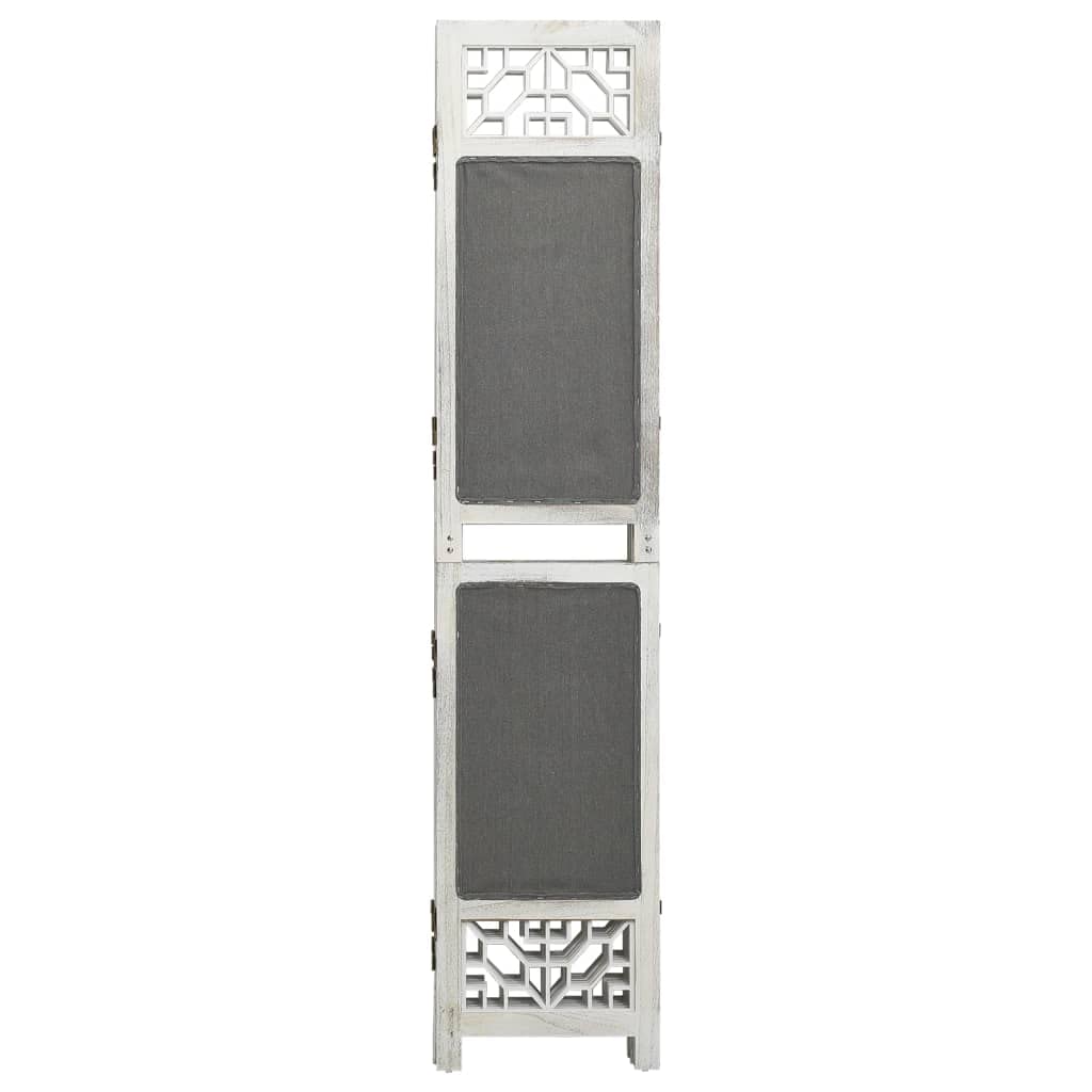 Paravent pliable peu encombrant pour séparer une chambre en tissu
