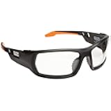 KLEIN TOOLS 60163 Safety Glasses, Professional PPE Protective Eyewear with Full Frame, Scratch Resistant and Anti-Fog, Clear Lens