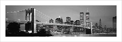 New York Skyline 33 x 95 cm Tela Stampata