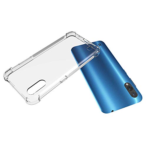Image of COVERBLACK Silicone Back Cover for Samsung Galaxy A01 / Samsung Galaxy M01 - Transparent