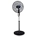 Produktbild Klarstein Summerjam - Standventilator, Ventilator, Standlüfter 2er Set (5 Rotorblätter, Oszillationsfunktion, 50 Watt, 3 Stufen, Timer, Schutzgitter, Fernbedienung) schwarz