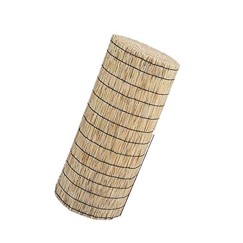 MikusangT Recinzione a lamelle, Tende Canna Naturali, Tapparelle Avvolgibili, Retro Sunshade per Giardino, Patio, Galleria, Cortina di Erba, Recinzioni Decorative, Dimensioni Essere Personalizzate