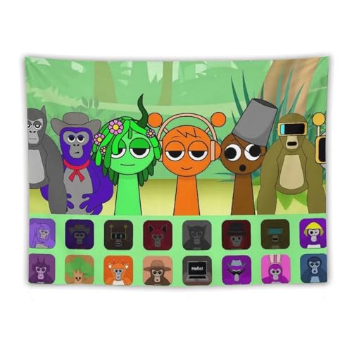 XvL[ ̃p^[ SprunkiQ[e[}ɂã^yXg[  ʐ^|X^[ ǂ̑ nbs[o[Xf[p[eB[̃^yXg[ 60"x80"