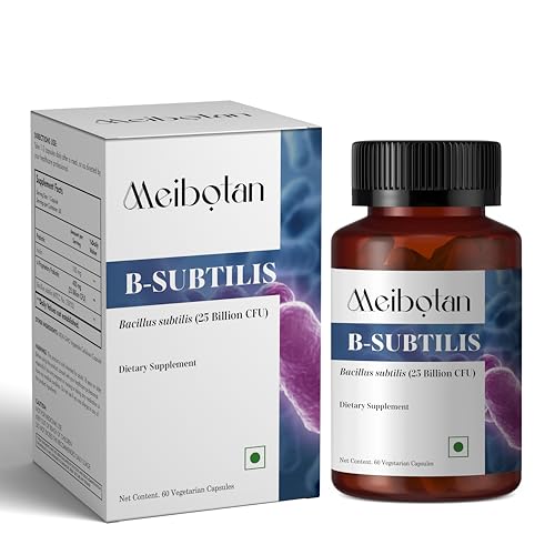Image of Bacillus Subtilis 25 Billion Enhance immunity | For Both Men & Women- 60 Veg Capsules