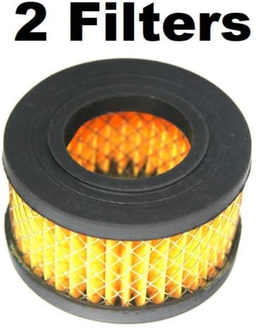 Fuoequl E100435 Air Compressor Filter Element for Porter Cable - 2 PACK