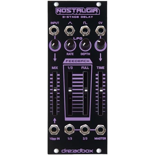 Dreadbox Nostalgia Black Light - Effekt Modular Synthesizer