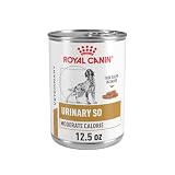 Royal Canin Veterinary Diet Canine Urinary SO Moderate Calorie Adult Thin Slices in Gravy Dog Food, 12.5 oz (Pack of 24)