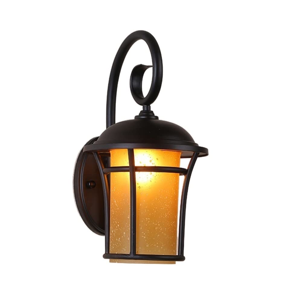 Lumière murale étanche avec lanterne claire pour éclairage de grange