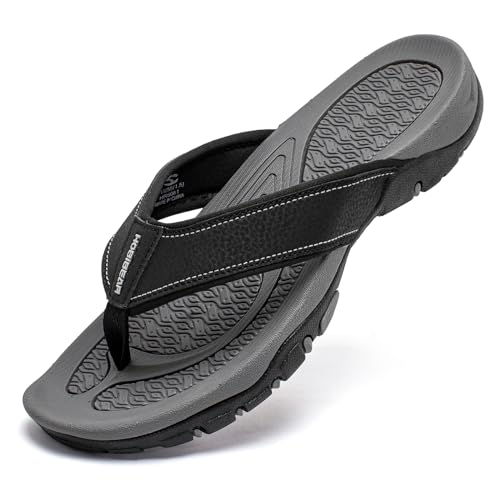 Image of GUBARUN Mens Sport Flip Flops Comfort Casual Thong Sandals Outdoor