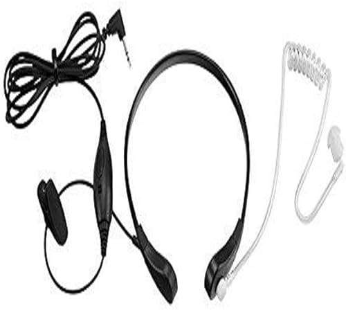 MOTDB PMLN7705AR Motorola Talkabout - Auriculares de radio bidireccionales con Ptt/Vox, color negro