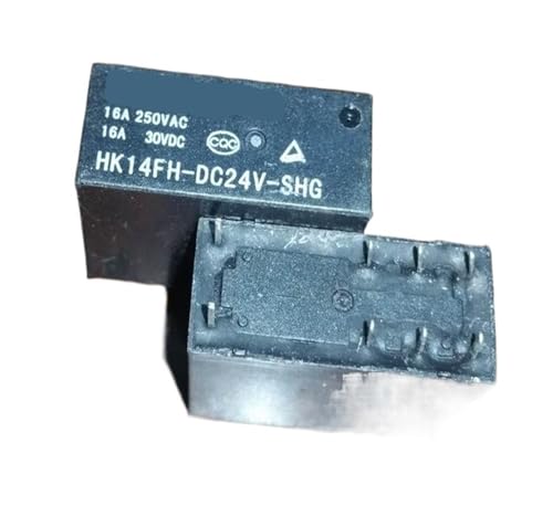Relais HK14FH-DC24V-SHG boîtier robuste 16A pour montage précis