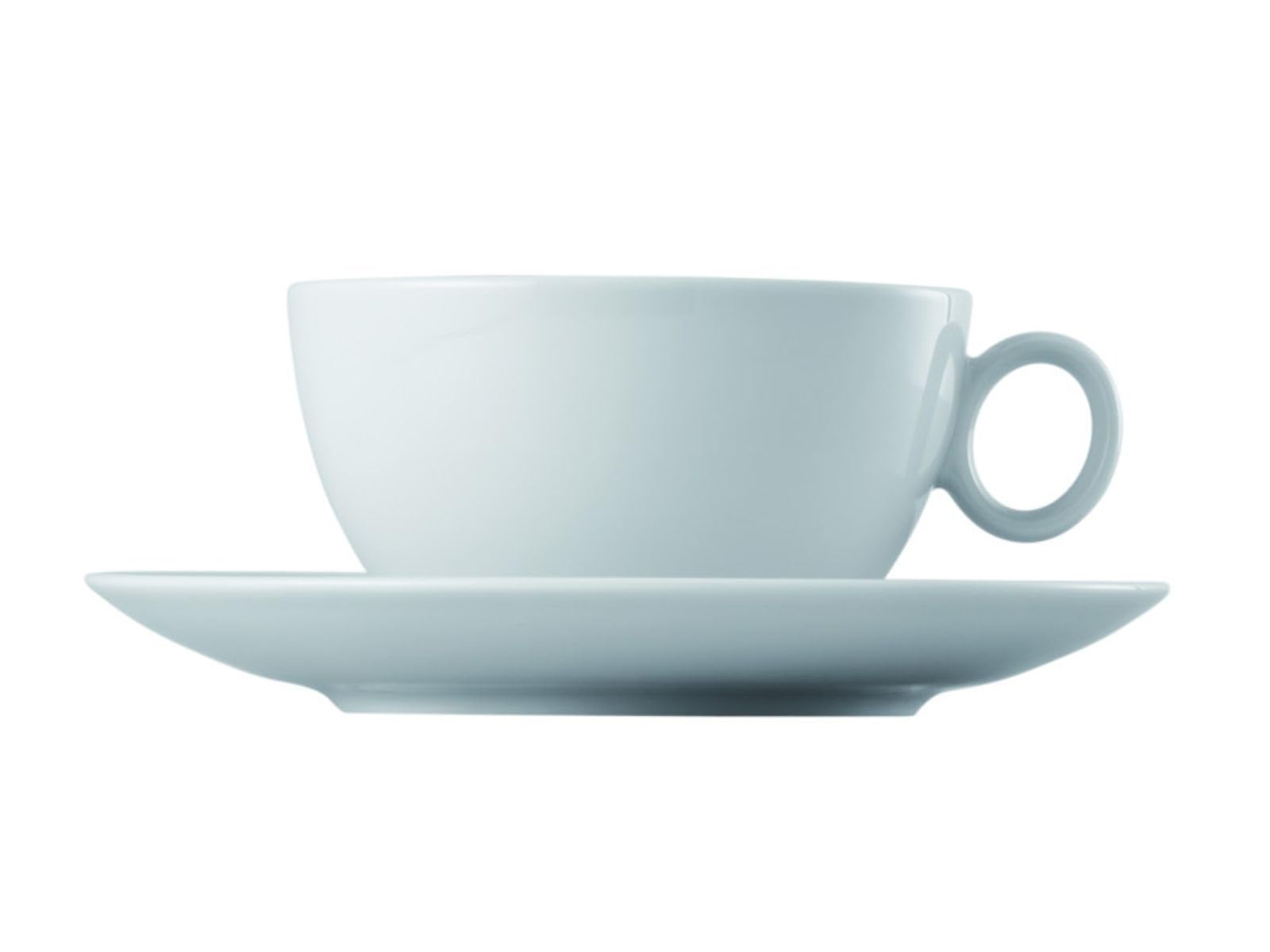 Thomas White Loft Cup With Saucer, 0.34 L,