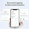 SONOFF AirGuard TH, Indoor Smart Zigbee Temperature and Humidity Sensor, 3.6'' LCD Display, App Monitoring with Charts, Notification Alerts, Data Export, Remote Data Display