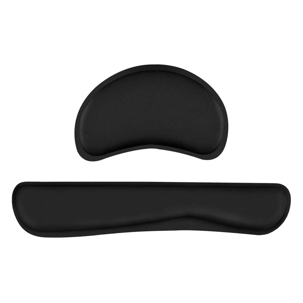 Wrist Rest Pad Memory Foam Three-Dimensional Non-Slip Gaming Office Home Desktop Keyboard C