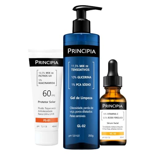 PRINCIPIA, Kit Gel De Limpeza Gl-02 + Vc-10 + Ps-01