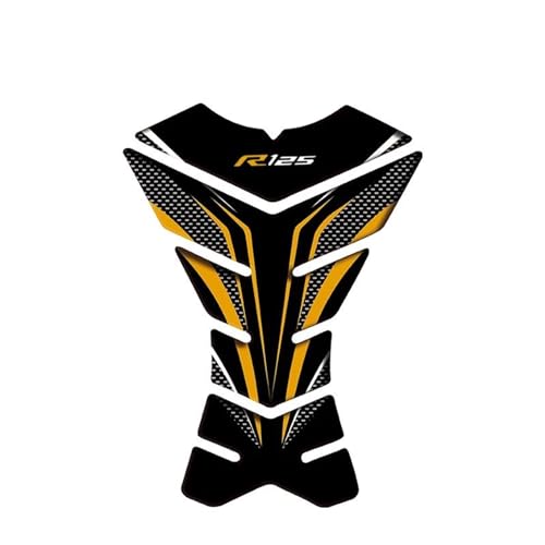 Pegatina tanque para YZF R 125 y protector de almohadilla depósito para rutas y ciudad