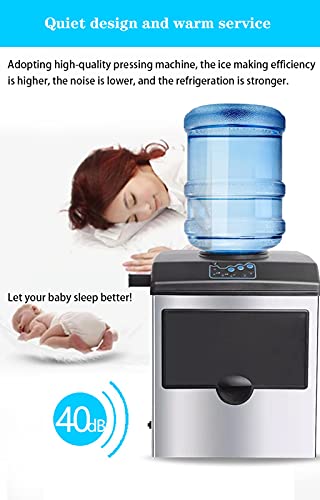 Máquina de Hielo Comercial de Sobreponer Acero Inox 25KG/24H miniatura 5