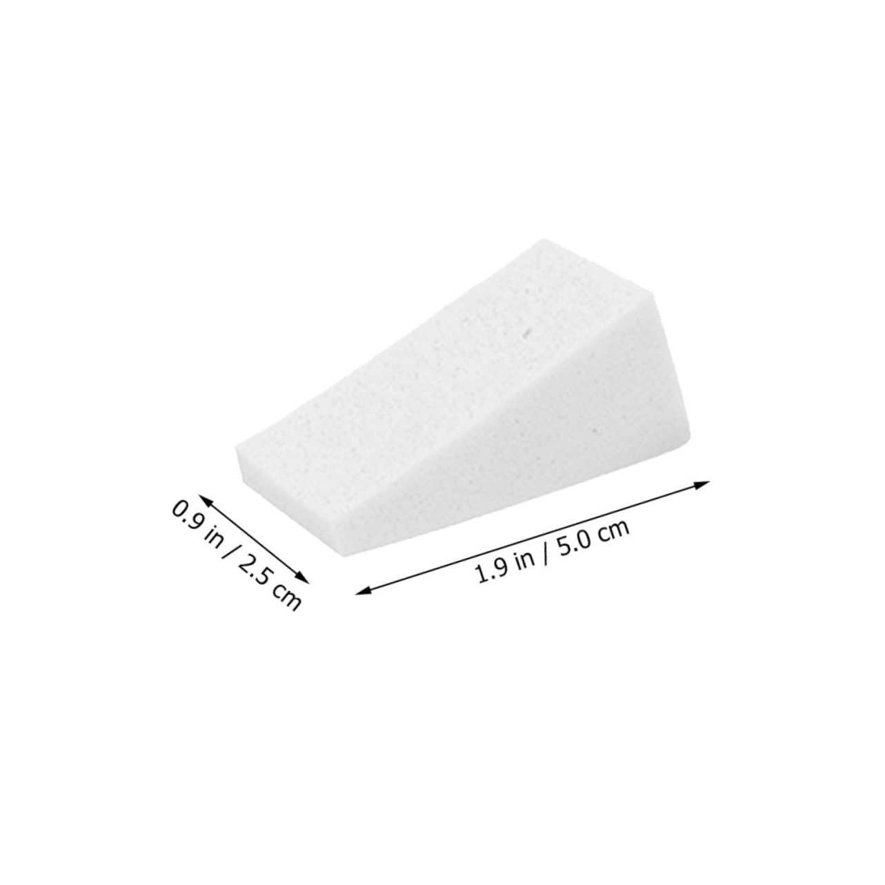 Ipetboom 50Pcs Makeup Sponges Dual Use Face Puff for Loose Powder and Foundation Easy to Carry Cosmetic Wedges Soft and Absorbent for Application