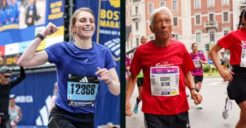 I record del mondo di Giuseppe Damato e la Maratona di Boston di Elisa Brocard