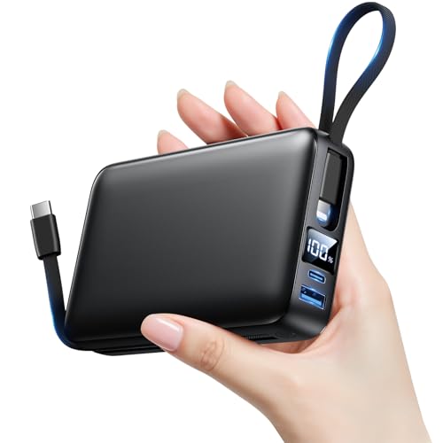 93% off - モバイルバッテリー 大容量【50000mAh&middot;4台同時充電&middot;2つのケーブル内蔵】モバイルバッテリー 軽量 小型 最大出力2.4A 急速充電 PSE技術認証済 安全設計&回路保護 Type-c/Lightningケーブル内蔵一体型 LCDディスプレイ残量表示 安全回路保護 Type-C入出力兼用 携帯充電器 スマホ充電器 コンパクト&軽量 アウトドア/キャンプ旅行/出張/停電対策/防災