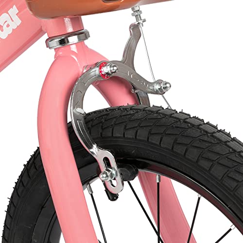 Joystar Kinbro Tandem Bike For Girls, Two Seater Twin Bike For 4 5 6 7 Years Girls, 16 Inch-Wheels, Kids Tandem Bicycle Ride For Two Kids, Kids Girls Bike #TOP7