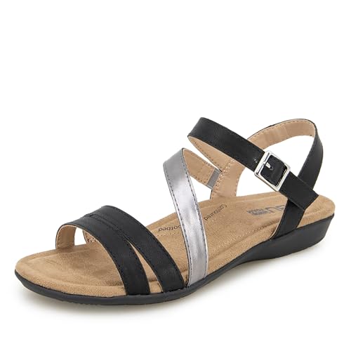 JBU Women's Fashion Flat Sandal