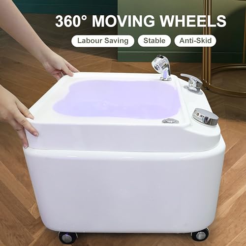 Spa de pies y masajeador con calefacción y grifo frío-calor miniatura 3
