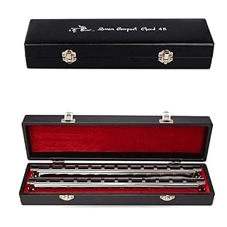 WEIXIAO WLKH Swan Harmonica Group 48 Double Cord Band Ensemble Harmonicas spécial Senior Play The Harp Instrumentos… - Les Beatles, Paul McCartney, John Lennon, RIngo Starr, George Harrison