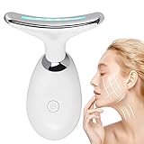 Neck Face Massager Device Neck Lift machine 3 LED Light Skin Tighten Reduce Double Chin Anti Wrinkle Skin Care Tools