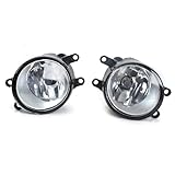 1 Paire De Feux Antibrouillard Avant Noirs Pour Toyota Pour Corolla 2011, 2012 Et 2013