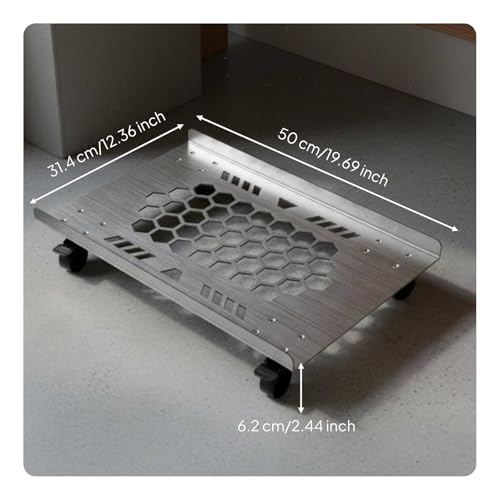 Support ordinateur robuste base large pour stabiliser et déplacer les grands PC - 7