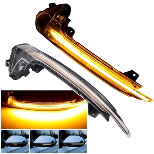 Luces intermitentes dinámicas secuenciales para retrovisor Audi A6 C7 4G 4