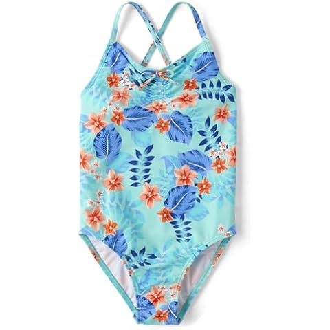 The Children's Place Tropical One Piece Swimsuit Cover
