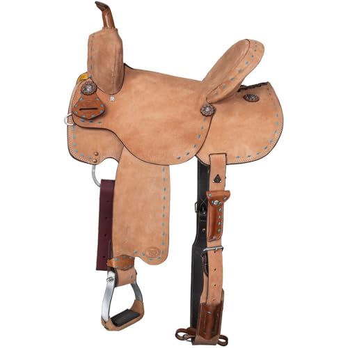 Royal King Medina Roughout Barrel Saddle Pkg 15