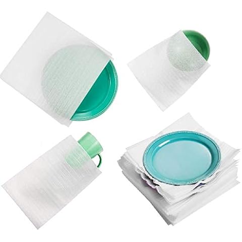 100 Cushion Foam Pouches & Sheets for Moving Cover
