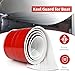 Keel Guard for Fiberglass Boat Bass Aluminum Boats, Boat Keel Protector Guard Hull Protector Shield Protects from Rocks Ramps Scratches Damage, Self-Adhesive DIY 6.5 feet, White
