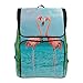 Produktbild Kinder Rucksack Flamingos Strand Palme Kinder Büchertasche Mädchen Schultasche Rucksack