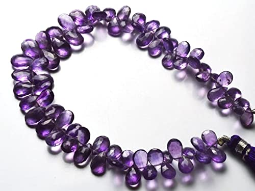 Briolettes en améthyste pour créer des bijoux élégants au quotidien