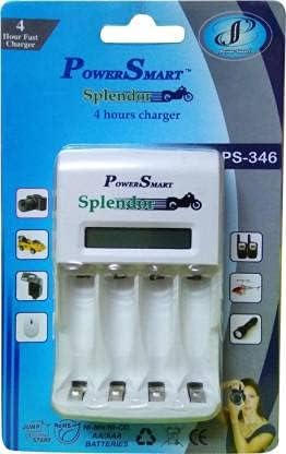 Power Smart Splendor PS 346 4 Hours Fast NIMH NiCd AA/AAA Battery Camera Battery Charger